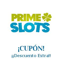 Logo de la tienda Prime Slots con cupones de descuento