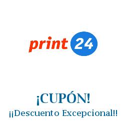 Logo de la tienda Print24 con cupones de descuento