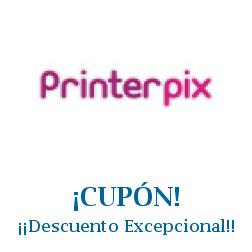 Logo de la tienda PrinterPix con cupones de descuento