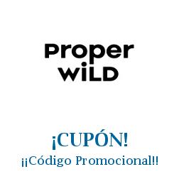 Logo de la tienda Proper Wild con cupones de descuento