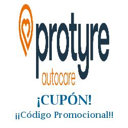 Logo de la tienda Protyre con cupones de descuento