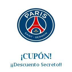 Logo de la tienda PSG con cupones de descuento