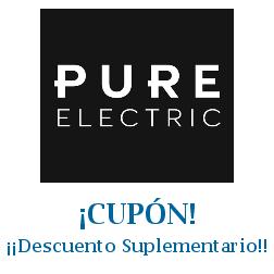 Logo de la tienda Pure Electric con cupones de descuento
