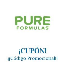 Logo de la tienda Pure Formulas con cupones de descuento