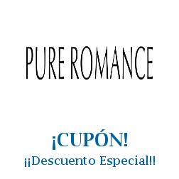 Logo de la tienda Pure Romance con cupones de descuento