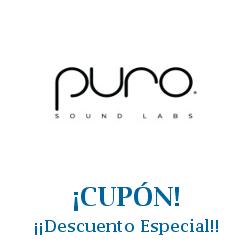 Logo de la tienda Puro Sound con cupones de descuento