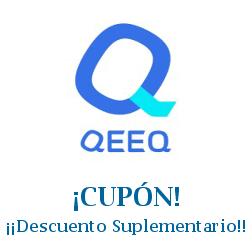 Logo de la tienda Qeeq con cupones de descuento