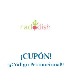 Logo de la tienda Raddish Kids con cupones de descuento