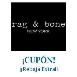 Logo de la tienda Rag and Bone con cupones de descuento