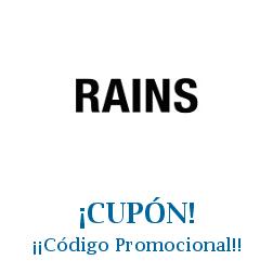 Logo de la tienda Rains con cupones de descuento