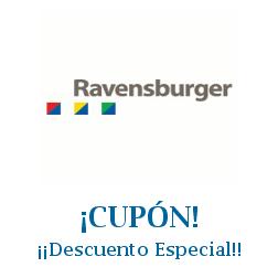 Logo de la tienda Ravensburger con cupones de descuento