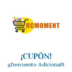 Logo de la tienda RC Moment con cupones de descuento