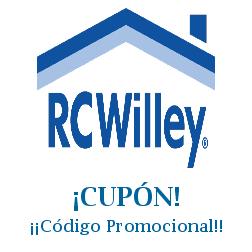 Logo de la tienda RC Willey con cupones de descuento