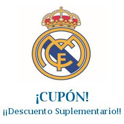 Logo de la tienda Real Madrid con cupones de descuento