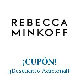 Logo de la tienda Rebecca Minkoff con cupones de descuento