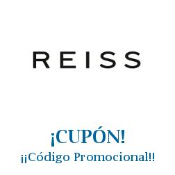 Logo de la tienda Reiss con cupones de descuento