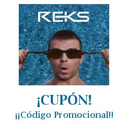 Logo de la tienda REKS con cupones de descuento