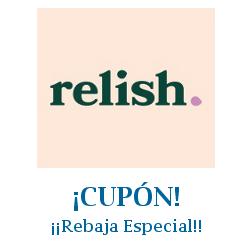Logo de la tienda Relish con cupones de descuento