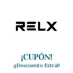 Logo de la tienda Relxnow con cupones de descuento