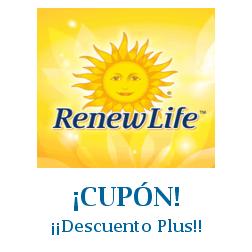 Logo de la tienda ReNew Life con cupones de descuento