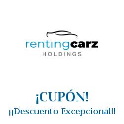 Logo de la tienda Renting Carz con cupones de descuento