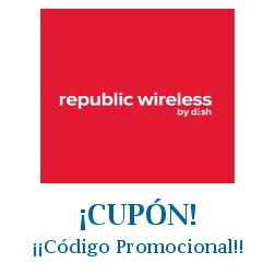 Logo de la tienda Republic Wireless con cupones de descuento