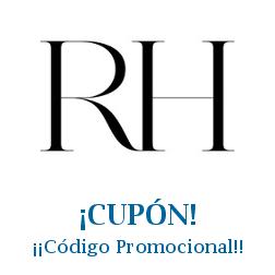 Logo de la tienda Restoration Hardware con cupones de descuento