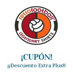 Logo de la tienda Retrofootball con cupones de descuento