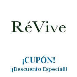 Logo de la tienda ReVive con cupones de descuento