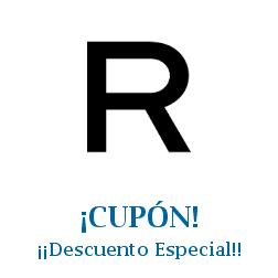 Logo de la tienda Revolution Beauty USA con cupones de descuento