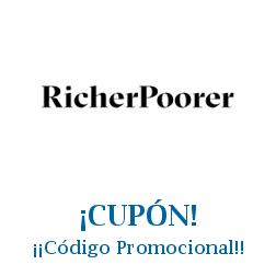 Logo de la tienda richer poorer con cupones de descuento