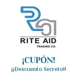 Logo de la tienda Rite Aid con cupones de descuento