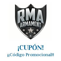 Logo de la tienda RMA Defense con cupones de descuento