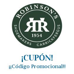 Logo de la tienda Robinsons Shoes con cupones de descuento