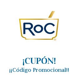 Logo de la tienda Roc Skincare con cupones de descuento