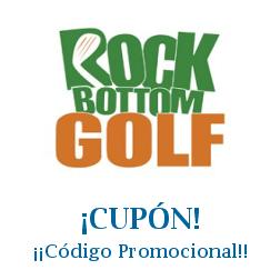 Logo de la tienda Rock Bottom Golf con cupones de descuento