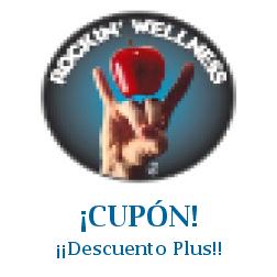 Logo de la tienda Rockin Wellness con cupones de descuento