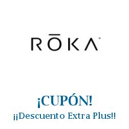 Logo de la tienda ROKA con cupones de descuento