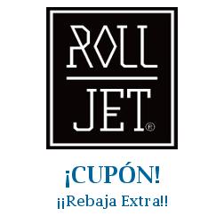 Logo de la tienda RollJet con cupones de descuento