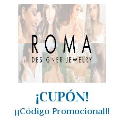 Logo de la tienda Roma Designer Jewelry con cupones de descuento