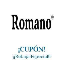 Logo de la tienda Romano con cupones de descuento