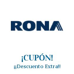 Logo de la tienda RONA con cupones de descuento