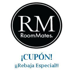 Logo de la tienda RoomMates con cupones de descuento