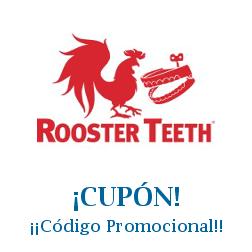 Logo de la tienda Rooster Teeth con cupones de descuento
