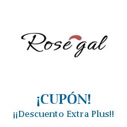 Logo de la tienda RoseGal con cupones de descuento