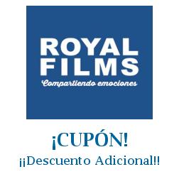 Logo de la tienda Royal Films con cupones de descuento