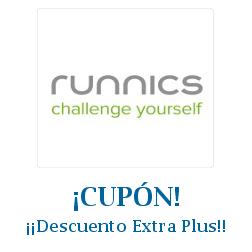 Logo de la tienda Runnics con cupones de descuento