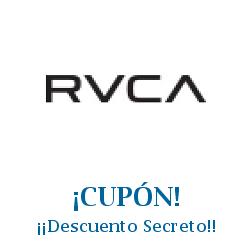 Logo de la tienda RVCA con cupones de descuento