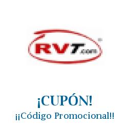 Logo de la tienda RVT con cupones de descuento