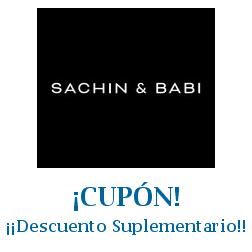 Logo de la tienda Sachin & Babi con cupones de descuento